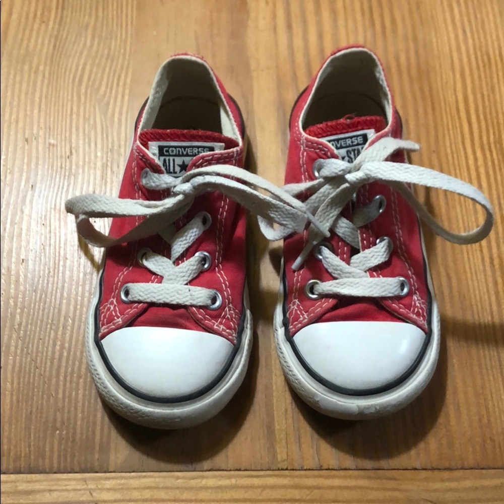 Red Converse AllStars